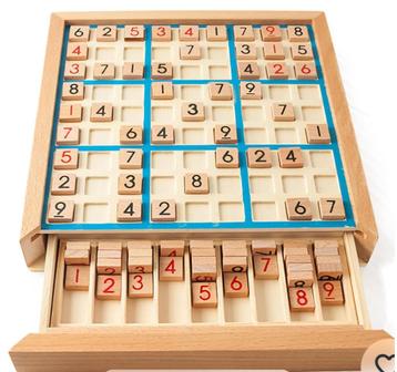  Sudoku spel van hout ,nieuw beschikbaar voor biedingen