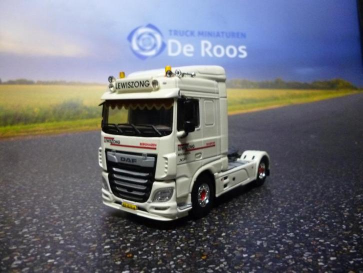 WSI DAF XF 106 Lewiszong, Hobby en Vrije tijd, Modelauto's | 1:50, Zo goed als nieuw, Bus of Vrachtwagen, Wsi, Ophalen of Verzenden