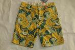 Scotch Shrunk bermuda chino allover print bananen maat 140, Broek, Ophalen of Verzenden, Jongen, Nieuw