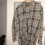 Versace Overhemd - Geruit, Kleding | Heren, Overhemden, Ophalen of Verzenden, Grijs, Gedragen, Halswijdte 43/44 (XL)