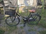 Spirit Cargo-Omafiets Dames Met 3 Versnellingen Mat-Zwart, Ophalen, Zo goed als nieuw, Spirit Cargo, Versnellingen