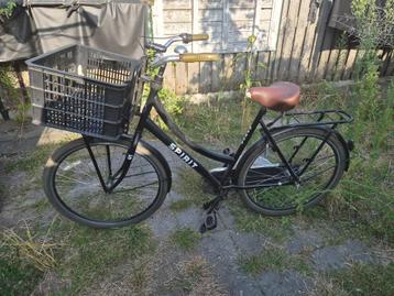 Spirit Cargo-Omafiets Dames Met 3 Versnellingen Mat-Zwart beschikbaar voor biedingen