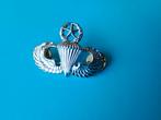 Militaire luchtvaart badge - parachutisten - luchtmacht, Verzamelen, Ophalen of Verzenden, Luchtmacht, Nederland, Embleem of Badge