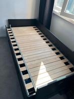 Zeer net IKEA BRIMNES bed 80x200 en 160x200, Huis en Inrichting, Slaapkamer | Bedden, Ophalen, Verstelbaar, Eenpersoons, Zwart