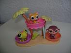 4del petshop speelboom met aap kikker en bad, Verzamelen, Ophalen of Verzenden, Zo goed als nieuw