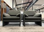 2 Nieuw Leolux Bora Beta Fauteuils groen stof Design stoel, Huis en Inrichting, Fauteuils, Leolux, Nieuw, 75 tot 100 cm, Ophalen of Verzenden