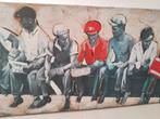 Schilderij canvas, Ophalen