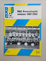 ⚽ Presentatiegids RKC 1987-1988 ⚽, Ophalen of Verzenden, Zo goed als nieuw, Feyenoord, Boek of Tijdschrift