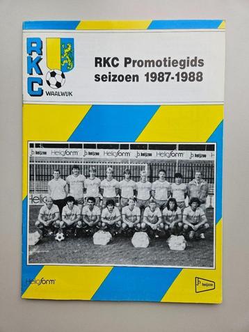 ⚽ Presentatiegids RKC 1987-1988 ⚽ beschikbaar voor biedingen
