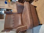 2 IKEA STRANDMON fauteuil cognac, Ophalen, Gebruikt, 75 tot 100 cm
