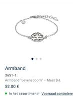 Energetix armband levensboom van € 52 voor €39, Ophalen of Verzenden, Nieuw, Zilver, Staal