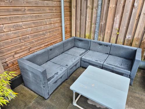 Loungeset hoekbank, Tuin en Terras, Tuinsets en Loungesets, Zo goed als nieuw, Bank, Ophalen