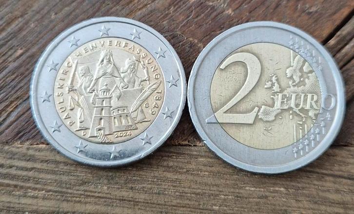 Zeldzame 2 euro munt Duitsland, Postzegels en Munten, Munten | Europa | Euromunten, Losse munt, 2 euro, Duitsland, Ophalen of Verzenden