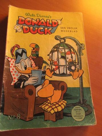 Donald Duck oude nummers 1953 - 11 stuks  beschikbaar voor biedingen