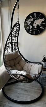 Hangstoel ei voor binnen of buiten, Tuin en Terras, Ophalen, Zo goed als nieuw, Rotan