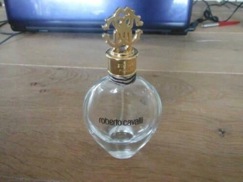 mooi leeg sierflesje van Roberto Cavalli, plus doosje, Verzamelen, Parfumverzamelingen, Zo goed als nieuw, Parfumfles, Verzenden