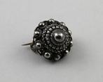 Zeeuwse knoop, zilveren broche, begin 20e eeuw, Antiek en Kunst, Antiek | Goud en Zilver, Verzenden, Zilver