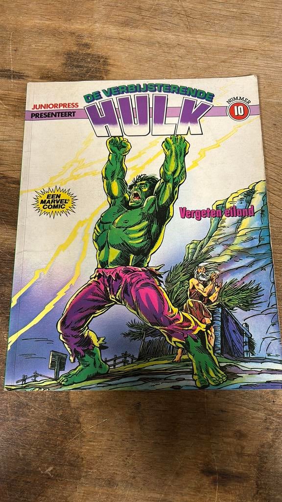 De Verbijsterende Hulk. 10. Eerste druk. Marvel., Eén comic, Ophalen of Verzenden, Gelezen, Europa