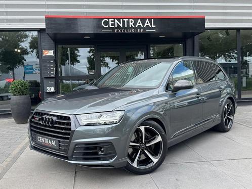 Audi SQ7 4.0 TDI Quattro Pro Line + 435PK|Pano|Camera|Luchtv, Auto's, Audi, Bedrijf, Te koop, SQ7, 4x4, ABS, Achteruitrijcamera