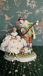 Unterweissbach saksisch dresden porselein grote groep oud, Antiek en Kunst, Antiek | Porselein, Ophalen