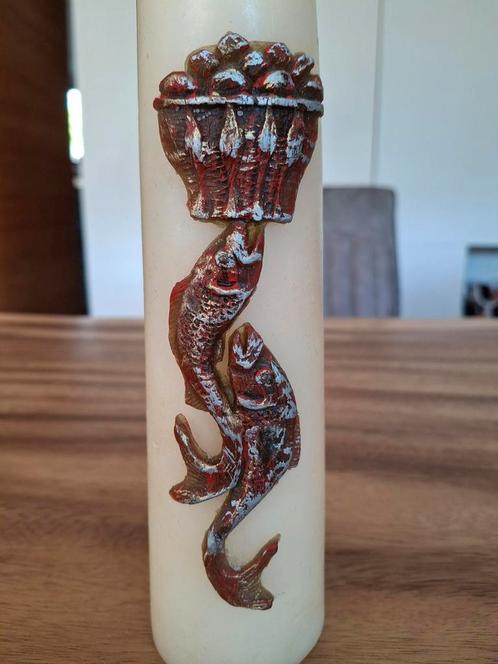 Vintage kaars vissen, Antiek en Kunst, Kunst | Overige Kunst, Ophalen of Verzenden