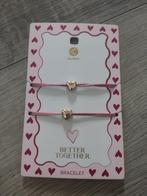 Nieuw Kruidvat moeder en dochter armband met hartje, Overige materialen, Nieuw, Ophalen of Verzenden, Roze