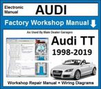 Audi TT MK1 tm MK3 Workshop manual en Elsawin op USB stick, Verzenden