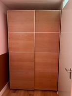 Ikea/ pax / auli Schuifdeurkast Beuken Hout - 150x236x65cm, Huis en Inrichting, Kasten | Kledingkasten, Ophalen, 100 tot 150 cm