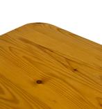 Vintage grenen salontafel / bijzettafel minimalist design, Ophalen, Gebruikt, Vintagw, Rechthoekig