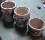 6 mooie aardewerk Keulse potten klein en groot, Ophalen