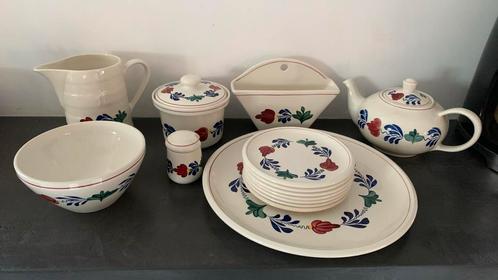 Boerenbont servies zgan, Huis en Inrichting, Keuken | Servies, Zo goed als nieuw, Overige typen, Boerenbont, Aardewerk, Ophalen of Verzenden