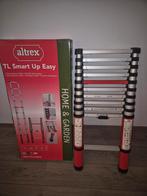 Altrex TL Smart Up Easy Telescoopladder, Ophalen of Verzenden, Zo goed als nieuw, Ladder, Opvouwbaar of Inschuifbaar