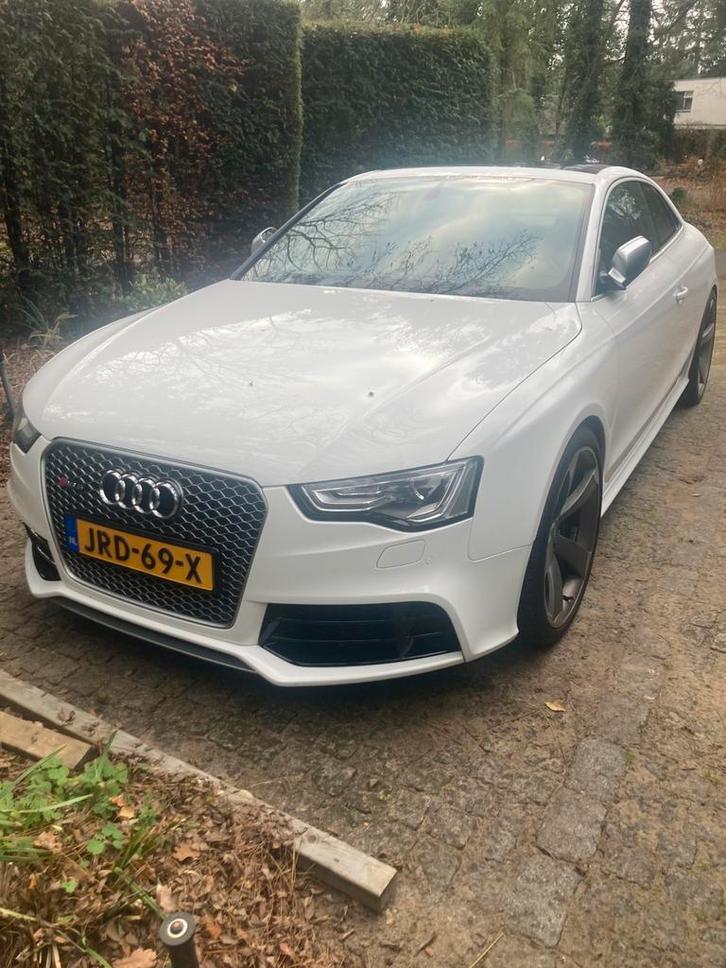 Audi RS5 4.2 V8 450 pk Coupe 2013 Pano Carbon, Auto's, Audi, Particulier, RS5, 4x4, ABS, Achteruitrijcamera, Adaptieve lichten