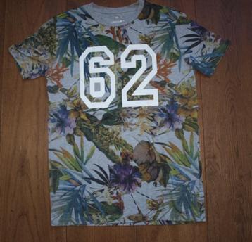 WE Grijs T-Shirt Bloemprint (158-164) beschikbaar voor biedingen