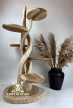 Luxe Houten krabpaal | De Dubbel Twist 150 cm, Dieren en Toebehoren, Ophalen of Verzenden, Nieuw, Krabpaal
