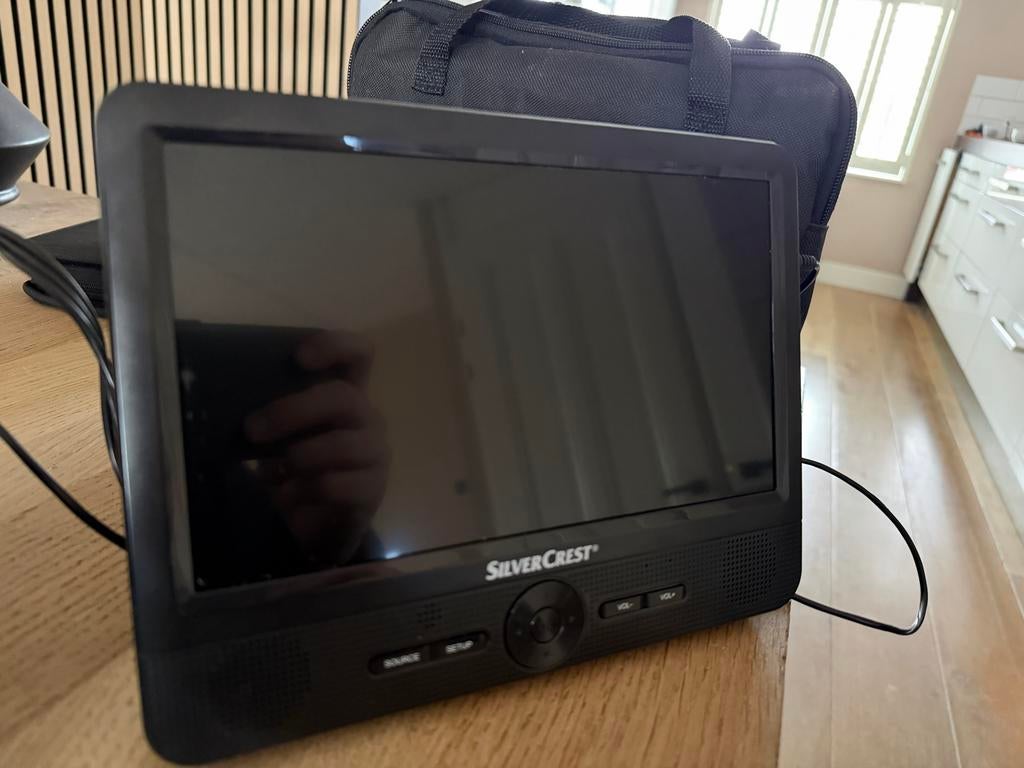 Draagbare DVD Speler auto 2 schermen Silvercrest, Gebruikt, Draagbaar, Ophalen, Overige merken