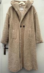 Lange teddy winterjas met capuchon, Kleding | Dames, Jassen | Winter, Ophalen of Verzenden, Zo goed als nieuw, Maat 42/44 (L)