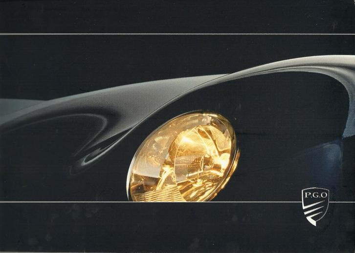 PGO Roadster folders, Boeken, Auto's | Folders en Tijdschriften, Gelezen, Overige merken, Ophalen of Verzenden