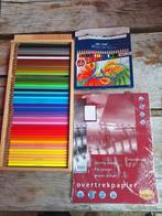potloden, 2 kleurboeken,  4 kinderscharen, overtrekpapier, Ophalen of Verzenden, Nieuw, Potlood of Stift