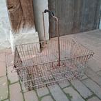 Oud brocante winkelmandje winkel mandje 41x27x19cm *Etage3*, Gebruikt, ., Ophalen of Verzenden, .