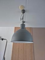2 Grijze Lampen - Industriële Stijl, Ophalen, Zo goed als nieuw, Minder dan 50 cm