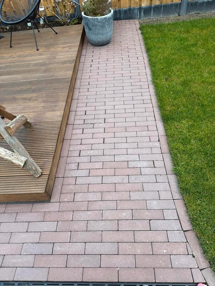 Rode Klinkers 4-5m2 (21x7x6) - Nieuw georetron privato, Tuin en Terras, Tegels en Klinkers, Nieuw, Klinkers, Beton, Minder dan 5 m²