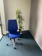 bureaustoel, Ophalen, Nieuw, Blauw
