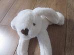 Superzacht wit pluche konijn knuffel klittenband in voetjes, Kinderen en Baby's, Speelgoed | Knuffels en Pluche, Ophalen of Verzenden