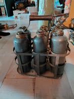 warm waterkruiken in krat, Ophalen of Verzenden