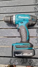 Makita accuboor, Doe-het-zelf en Verbouw, Gereedschap | Boormachines, Ophalen of Verzenden, Zo goed als nieuw, Boor- en Schroefmachine