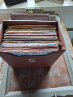 koffertje met verzameling  singles jaren 70/80, Cd's en Dvd's, Ophalen of Verzenden, Gebruikt, Pop
