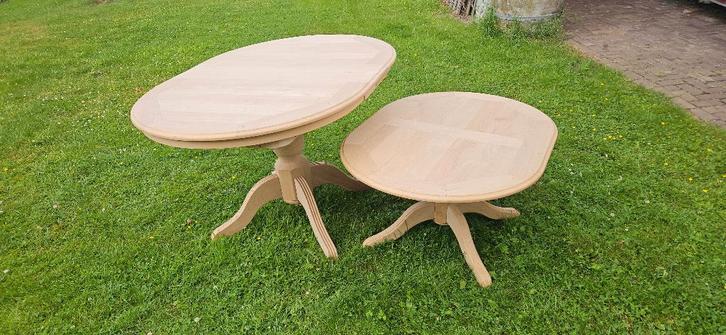 Bannink salontafel, Huis en Inrichting, Tafels | Salontafels, Nieuw, Minder dan 50 cm, 50 tot 100 cm, 100 tot 150 cm, Ovaal, Eikenhout
