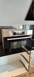 Bosch inbouw combimagnetron 45x60 in zeer goede staat, Ophalen, Combimagnetron, Gebruikt, Grill