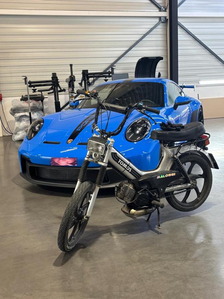 Tomos A35 65cc - (kenteken Verloren) PROJECT TOMOS, Fietsen en Brommers, Brommers | Tomos, Gebruikt, Overige modellen, Maximaal 45 km/u